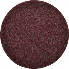 3M - 4-1/2" Diam, Aluminum Oxide Hook & Loop Disc - Medium Grade, Nonwoven, Series SC-DH - Eagle Tool & Supply