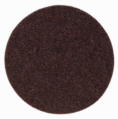 3M - 7" Diam, Aluminum Oxide Hook & Loop Disc - Medium Grade, Nonwoven, Series SC-DH - Eagle Tool & Supply