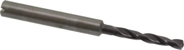 Guhring - 3.6mm 140° Solid Carbide Jobber Drill - FIREX Finish, Right Hand Cut, Spiral Flute, Straight Shank, 66mm OAL, SU Point - Eagle Tool & Supply