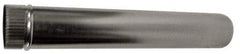 Made in USA - 8" ID, Galvanized Round Pipe - 24" Long, 26 Gage - Eagle Tool & Supply