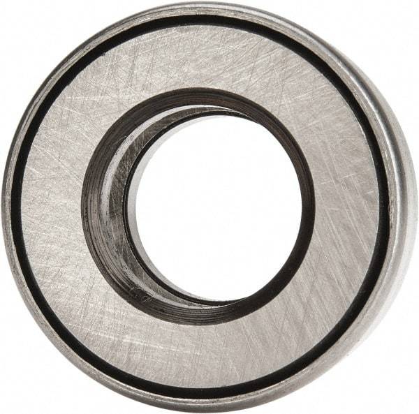 INA Bearing - 5/8" Inside x 1.344" Outside Diam, 5/8" Thick, Steel Ball Thrust Bearing - 6,700 Lbs. Static Capacity, 4,100 Max Pressure x Velocity - Eagle Tool & Supply