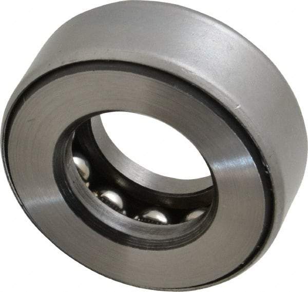INA Bearing - 1" Inside x 1.969" Outside Diam, 3/4" Thick, Steel Ball Thrust Bearing - 15,100 Lbs. Static Capacity, 8,500 Max Pressure x Velocity - Eagle Tool & Supply
