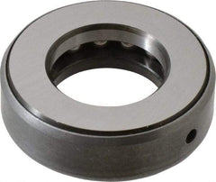INA Bearing - 1-1/8" Inside x 2-3/32" Outside Diam, 5/8" Thick, Steel Ball Thrust Bearing - 14,000 Lbs. Static Capacity, 6,900 Max Pressure x Velocity - Eagle Tool & Supply