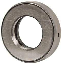 INA Bearing - 1-1/4" Inside x 2-11/32" Outside Diam, 5/8" Thick, Steel Ball Thrust Bearing - 15,700 Lbs. Static Capacity, 7,200 Max Pressure x Velocity - Eagle Tool & Supply