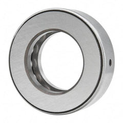 INA Bearing - 1-5/16" Inside x 2-11/32" Outside Diam, 3/4" Thick, Steel Ball Thrust Bearing - 18,800 Lbs. Static Capacity, 9,300 Max Pressure x Velocity - Eagle Tool & Supply
