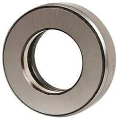 INA Bearing - 1-5/8" Inside x 2.969" Outside Diam, 13/16" Thick, Steel Ball Thrust Bearing - 25,000 Lbs. Static Capacity, 10,300 Max Pressure x Velocity - Eagle Tool & Supply