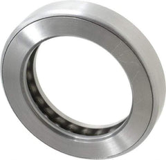 INA Bearing - 3-1/2" Inside x 5-7/32" Outside Diam, 1" Thick, Steel Ball Thrust Bearing - 60,000 Lbs. Static Capacity, 19,200 Max Pressure x Velocity - Eagle Tool & Supply