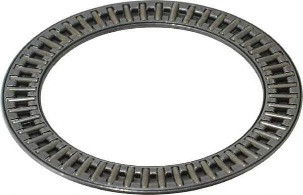 INA Bearing - 2" Inside x 2-3/4" Outside Diam, 0.078" Thick, Steel Needle Cage Thrust Bearing - Eagle Tool & Supply