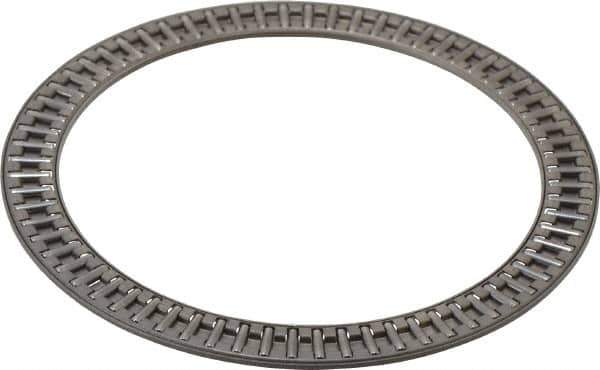 INA Bearing - 3" Inside x 3.74" Outside Diam, 0.078" Thick, Steel Needle Cage Thrust Bearing - Eagle Tool & Supply
