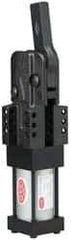 De-Sta-Co - 5,000 Lb Inner Hold Capacity, Vert Mount, Air Power Hold-Down Toggle Clamp - 3/8 NPT Port, 180° Bar Opening - Eagle Tool & Supply