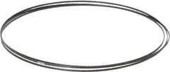 Starrett - 14 TPI, 6' 8" Long x 1/8" Wide x 0.025" Thick, Welded Band Saw Blade - Carbon Steel, Toothed Edge, Raker Tooth Set, Flexible Back, Contour Cutting - Eagle Tool & Supply