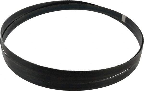 Starrett - 14 TPI, 9' 7-1/2" Long x 3/4" Wide x 0.032" Thick, Welded Band Saw Blade - Carbon Steel, Toothed Edge, Raker Tooth Set, Flexible Back, Contour Cutting - Eagle Tool & Supply