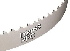 Starrett - 8 to 12 TPI, 12' 10" Long x 3/4" Wide x 0.035" Thick, Welded Band Saw Blade - Bi-Metal, Toothed Edge, Raker Tooth Set, Contour Cutting - Eagle Tool & Supply