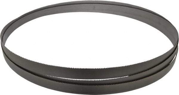 Starrett - 10 to 14 TPI, 10' 10-1/2" Long x 3/4" Wide x 0.035" Thick, Welded Band Saw Blade - Bi-Metal, Toothed Edge, Raker Tooth Set, Contour Cutting - Eagle Tool & Supply