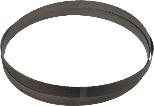 Starrett - 8 to 12 TPI, 11' Long x 1" Wide x 0.035" Thick, Welded Band Saw Blade - Bi-Metal, Toothed Edge, Raker Tooth Set, Contour Cutting - Eagle Tool & Supply