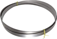 Starrett - 10 to 14 TPI, 11' Long x 1" Wide x 0.035" Thick, Welded Band Saw Blade - Bi-Metal, Toothed Edge, Raker Tooth Set, Contour Cutting - Eagle Tool & Supply