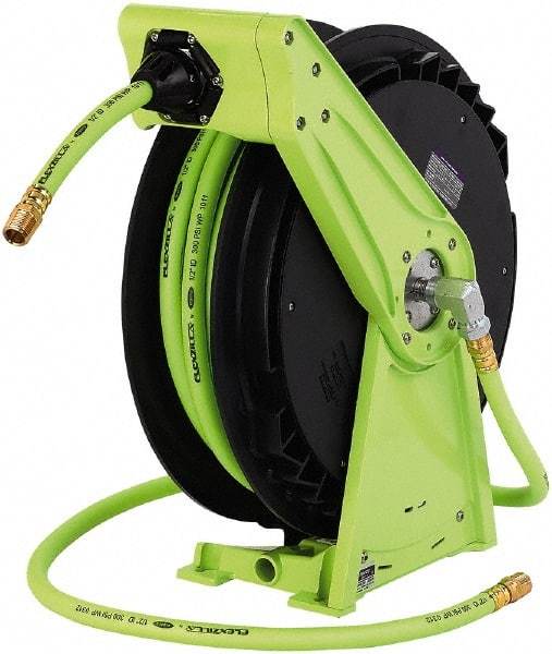 Legacy - 50' Spring Retractable Hose Reel - 300 psi, Hose Included - Eagle Tool & Supply