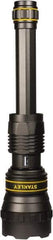 Stanley - 10 Watt, Gunmetal (Color) LED Flashlight - Eagle Tool & Supply