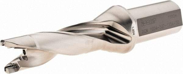 Iscar - 1.024 to 1.059" Diam, 3xD, 3.07" Max Depth, 1-1/4" Shank Diam, 7.06" OAL, Replaceable Tip Drill - ICK, ICM, ICP Insert, 26 Seat Size, DCN Toolholder, Series SumoCham - Eagle Tool & Supply