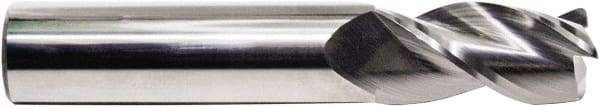 M.A. Ford - 12mm, 3 Flute, Single End, Solid Carbide, 1.5mm Corner Radius End Mill - 84mm OAL, 36° Helix, Right Hand Flute, 26mm LOC, Right Hand Cut - Eagle Tool & Supply