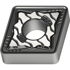 Walter - CNMG544 RP5 Grade WPP30S Carbide Turning Insert - TiCN/Al2O3/TiN Finish, 80° Diamond, 5/8" Inscr Circle, 1/4" Thick, 1/16" Corner Radius - Eagle Tool & Supply