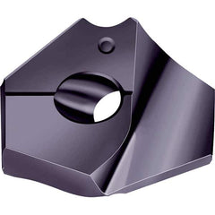 Walter - Series P6003, 31mm Diam Grade WMP35 Replaceable Drill Tip - Carbide, TiAlN Finish - Eagle Tool & Supply