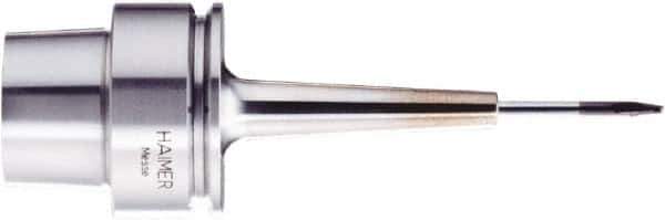 HAIMER - 3mm Hole Diam, HSK50E Taper Shank Shrink Fit Tool Holder & Adapter - 70mm Projection, 9mm Nose Diam, 25,000 RPM - Exact Industrial Supply
