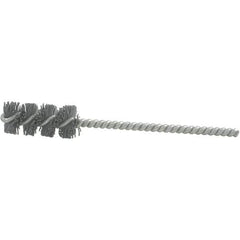 Brush Research Mfg. - 3/8" Bore Diam, 500 Grit, Silicon Carbide Flexible Hone - Fine, 1-1/4" OAL - Eagle Tool & Supply