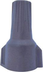 Ideal - 2, 14 to 2, 8 + 1, 10 AWG, 600 Volt, Weatherproof, Wing Twist on Wire Connector - Blue & Gray, 221°F - Eagle Tool & Supply