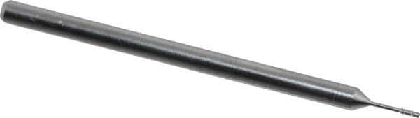 Made in USA - Diamond (Abrasive) Grinding Pin - 1/8" Shank Diam Very Fine Grade, 220 Grit - Eagle Tool & Supply