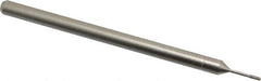 Made in USA - CBN Grinding Pin - 1/8" Shank Diam Very Fine Grade, 220 Grit - Eagle Tool & Supply
