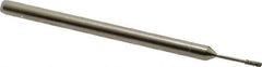 Made in USA - 0.157" Head Thickness CBN Grinding Pin - 1/8" Shank Diam Fine Grade, 120 Grit - Eagle Tool & Supply