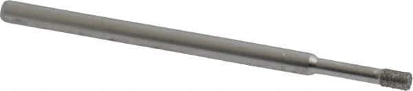 Made in USA - 0.157" Head Thickness Diamond (Abrasive) Grinding Pin - 1/8" Shank Diam Fine Grade, 120 Grit - Eagle Tool & Supply