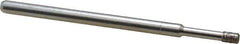 Made in USA - 0.157" Head Thickness CBN Grinding Pin - 1/8" Shank Diam Fine Grade, 120 Grit - Eagle Tool & Supply