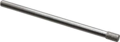 Made in USA - 0.14" Head Diam x 0.197" Head Thickness Diamond (Abrasive) Grinding Pin - 1/8" Shank Diam Fine Grade, 120 Grit - Eagle Tool & Supply