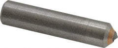 Made in USA - 3/4 Carat Single Point Diamond Dresser - 2" Long x 7/16" Shank Diam - Eagle Tool & Supply