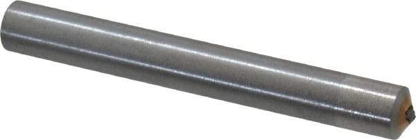 Made in USA - 1/3 Carat Single Point Diamond Dresser - 3" Long x 3/8" Shank Diam - Eagle Tool & Supply