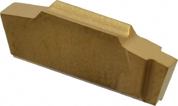 Seco - LCGN, 0.065" Cutting Width, FG, CP500 Grade, Single End Multi-Directional Turning Insert - TiAlN, TiN Coated - Eagle Tool & Supply