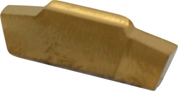 Seco - LCGN, 0.104" Cutting Width, FG, CP500 Grade, Single End Multi-Directional Turning Insert - TiAlN, TiN Coated - Eagle Tool & Supply