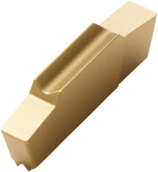 Seco - LCGN, 0.134" Cutting Width, FG, CP500 Grade, Single End Multi-Directional Turning Insert - TiAlN, TiN Coated - Eagle Tool & Supply