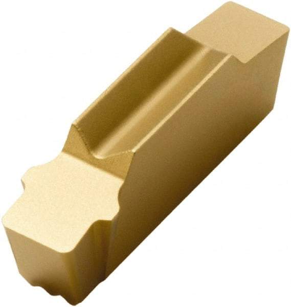 Seco - LCGN, 3/32" Cutting Width, DY, CP500 Grade, Single End Multi-Directional Turning Insert - TiAlN, TiN Coated - Eagle Tool & Supply