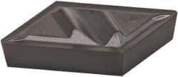 Kennametal - NPGR51, KC5025 Grade Carbide Profiling Insert - TiAlN Finish, 55° Incl Angle, Parallelogram, 0.4567" Side Length, 1/8" Thick, 1/64" Corner Radius - Eagle Tool & Supply