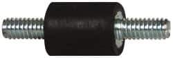 Tech Products - 4 Lb Capacity, 8-32 Stud/Stud Vibration Isolator - 3/8" Diam, 1/2" High - Eagle Tool & Supply