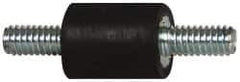Tech Products - 4 Lb Capacity, 8-32 Stud/Stud Vibration Isolator - 3/8" Diam, 1/2" High - Eagle Tool & Supply