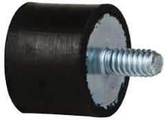 Tech Products - 50 Lb Capacity, 1/4-20 Plate/Stud Vibration Isolator - 1" Diam, 3/4" High - Eagle Tool & Supply