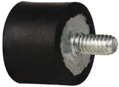 Tech Products - 55 Lb Capacity, 1/4-20 Plate/Stud Vibration Isolator - 1" Diam, 3/4" High - Eagle Tool & Supply