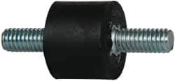 Tech Products - 44 Lb Capacity, 5/16-18 Stud/Stud Vibration Isolator - 1" Diam, 3/4" High - Eagle Tool & Supply