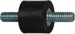 Tech Products - 58 Lb Capacity, 5/16-18 Stud/Stud Vibration Isolator - 1" Diam, 3/4" High - Eagle Tool & Supply