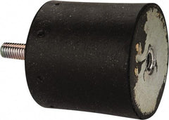 Tech Products - 690 Lb Capacity, 1/2-13 Plate/Stud Vibration Isolator - 3-1/8" Diam, 3" High - Eagle Tool & Supply