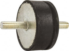 Tech Products - 980 Lb Capacity, 1/2-13 Stud/Stud Vibration Isolator - 3-1/8" Diam, 1-1/2" High - Eagle Tool & Supply